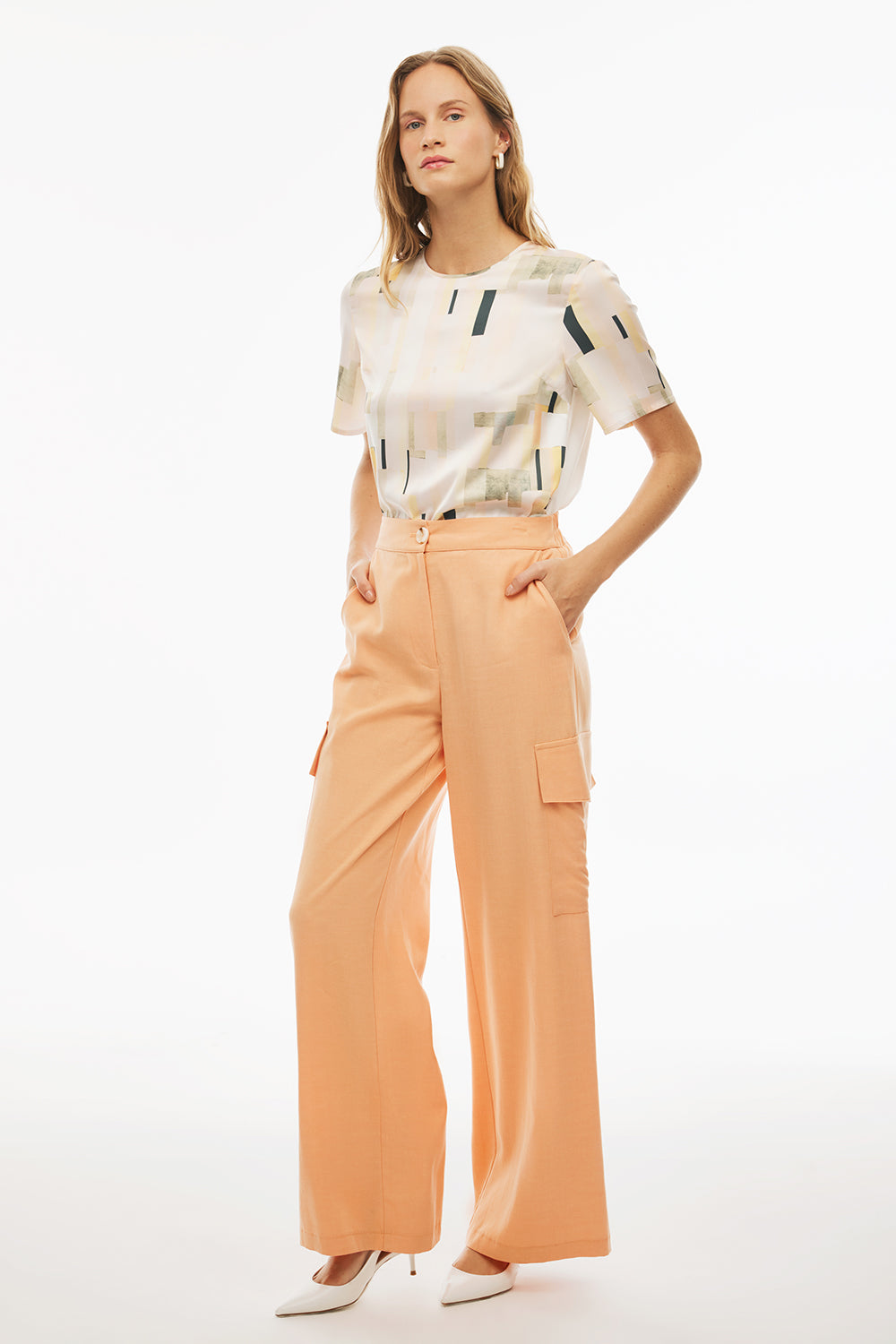 Adieles Pantallona Apricot Kajsi 1853