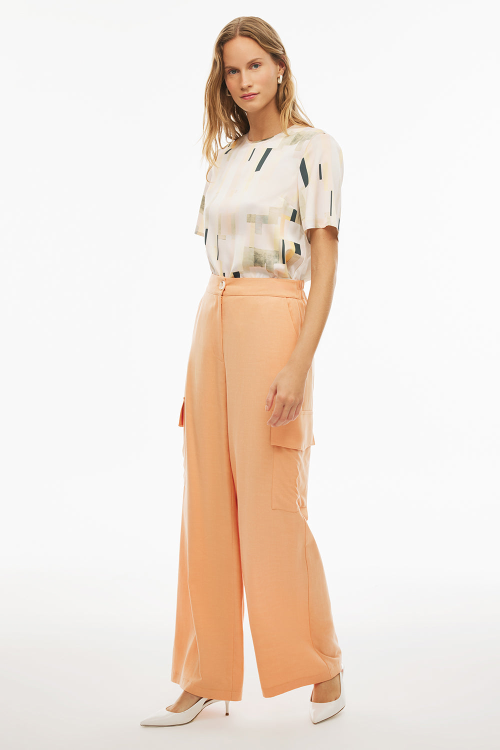 Adieles Pantallona Apricot Kajsi 1853