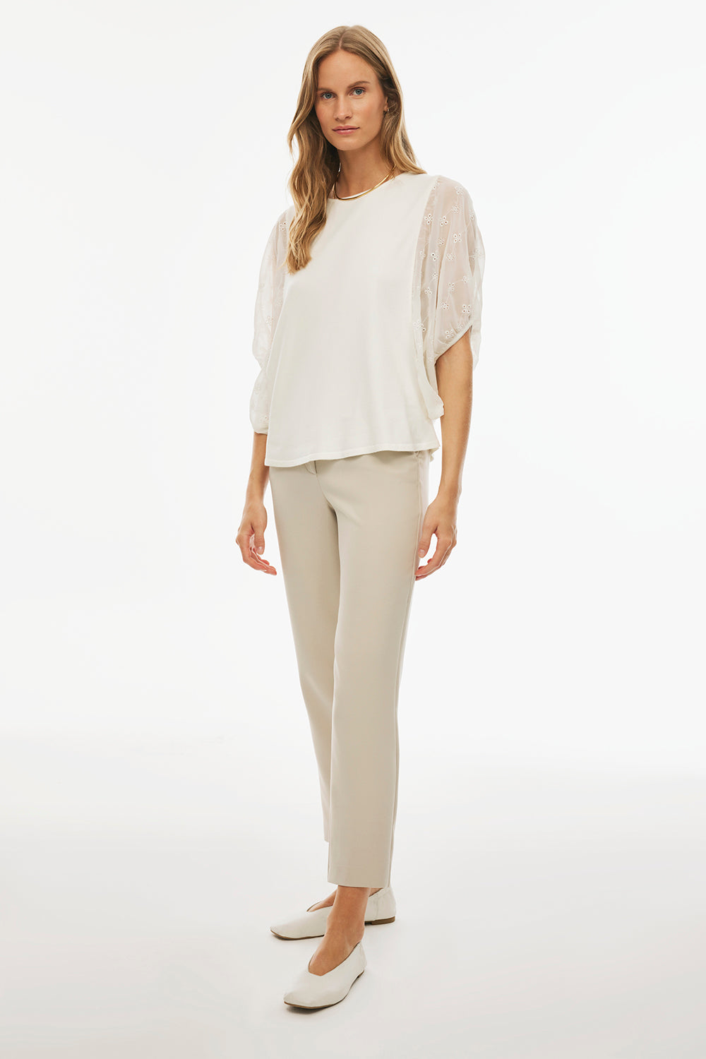 Illas Triko Bluzë Offwhite 0762