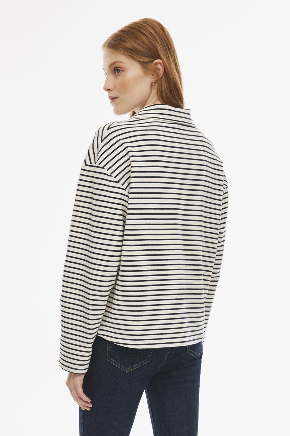 Carmans Bluzë Offwhite Kaltër E Errët 0239
