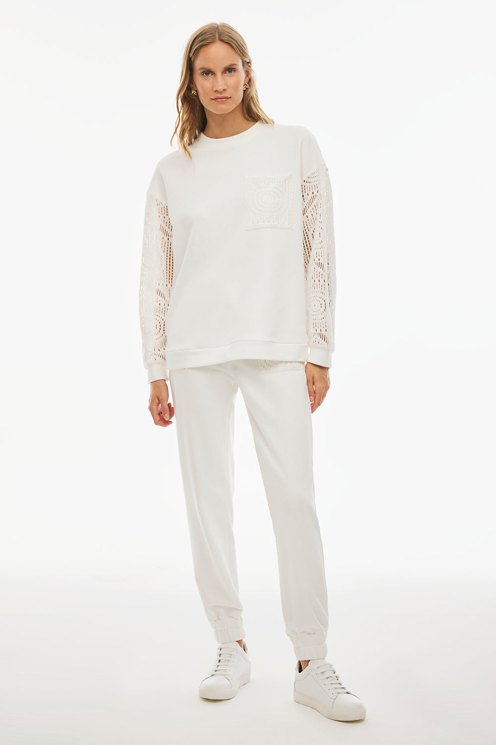 Larks Bluzë Sportive Offwhite 0244