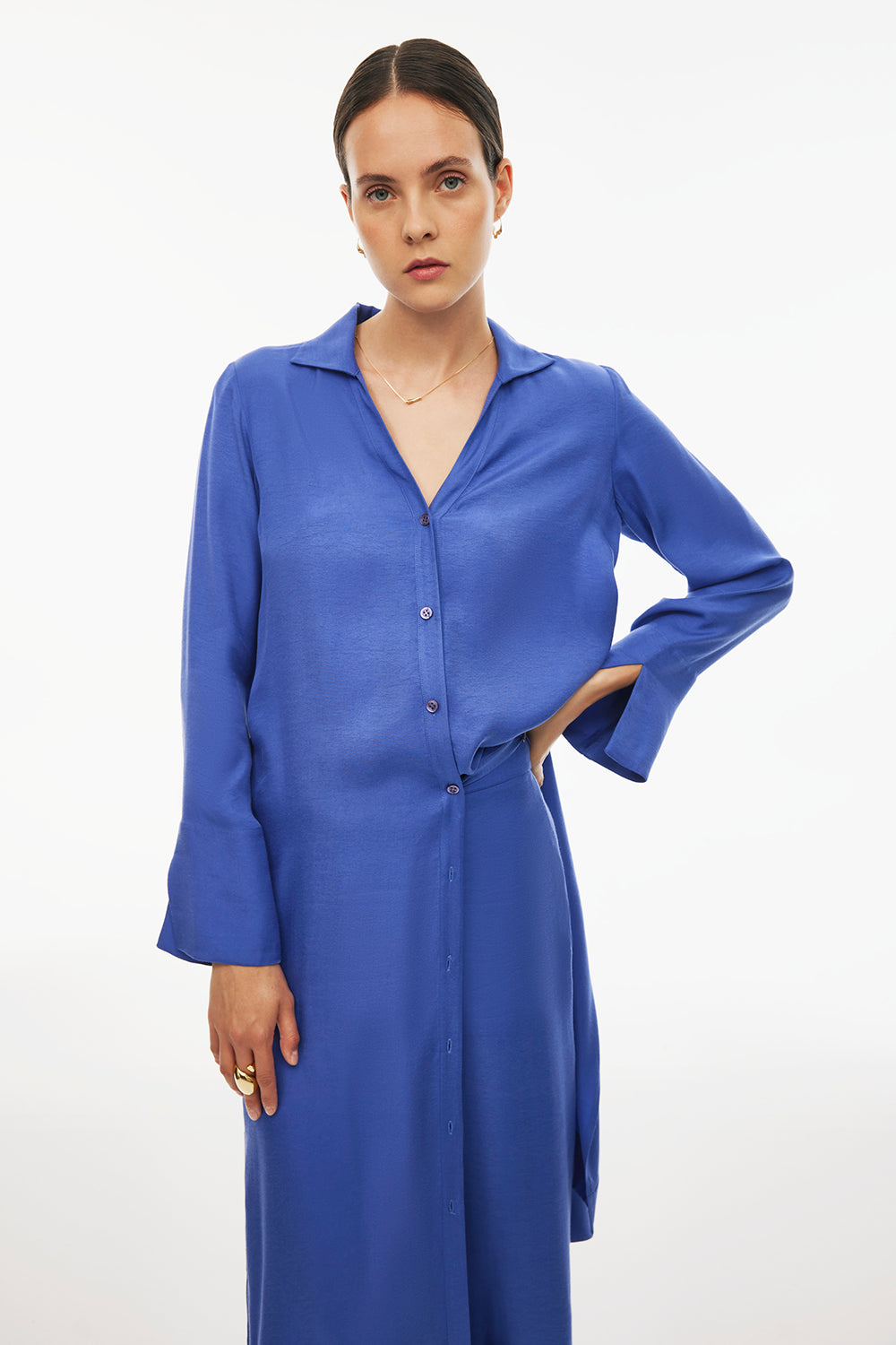 Caels Fustan Tunik Kaltër 0068