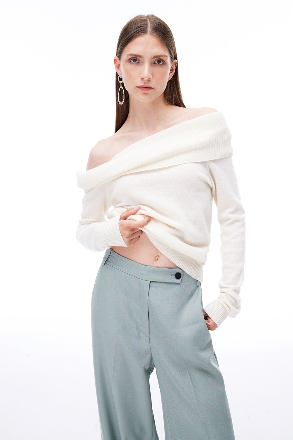 Triko Bluzë Offwhite 0800