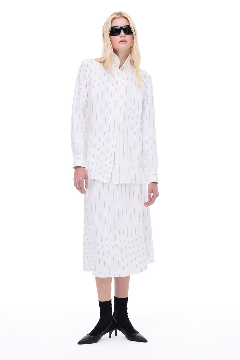 Aponias Këmishë Offwhite 0778