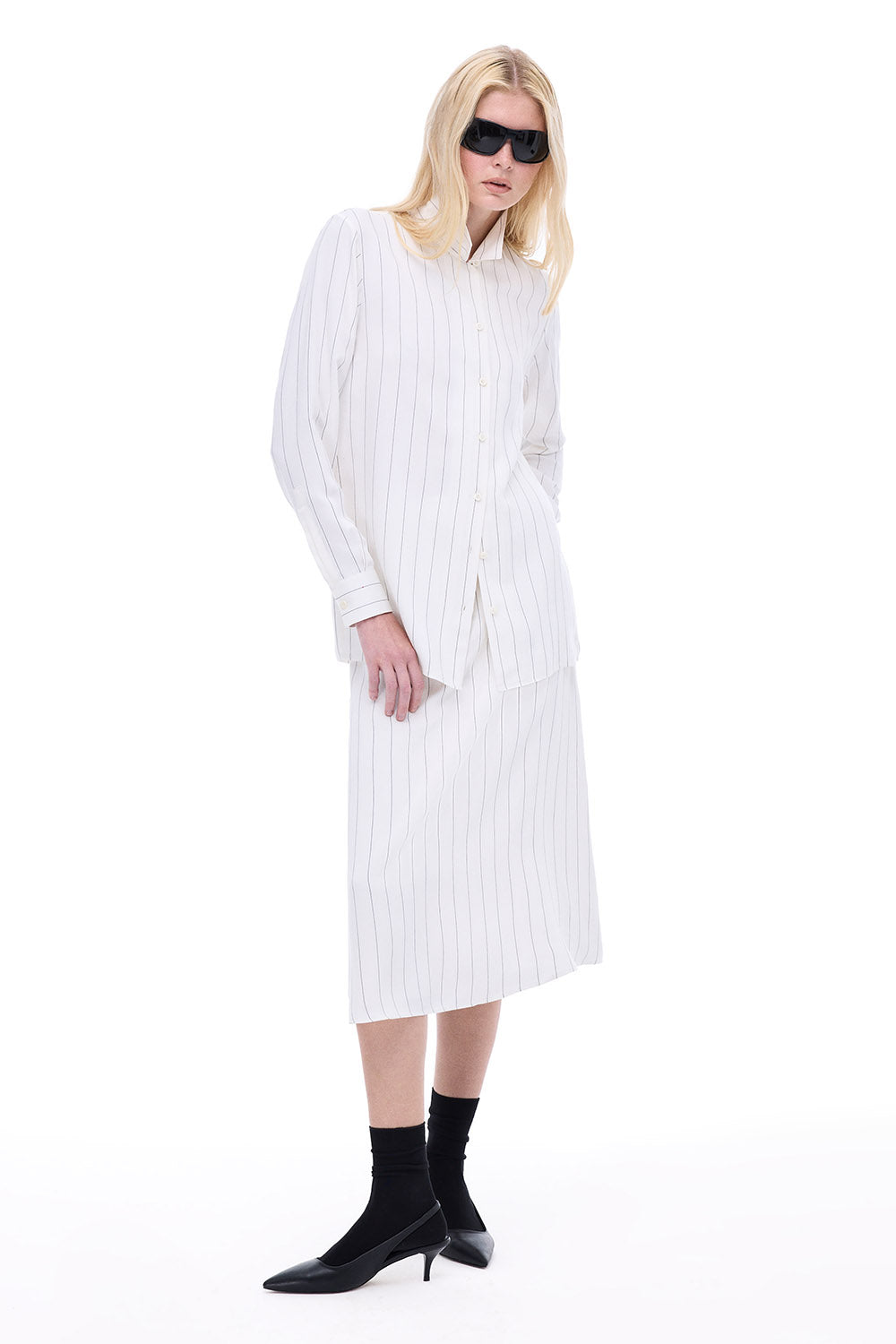 Aponias Këmishë Offwhite 0778