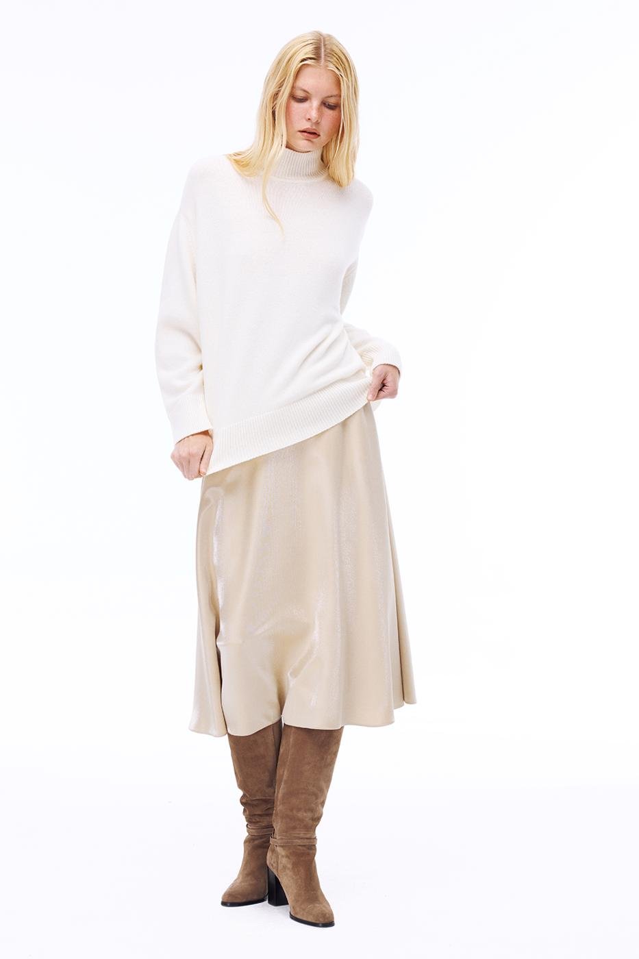 Triko Knit Pullover Offwhite 0028