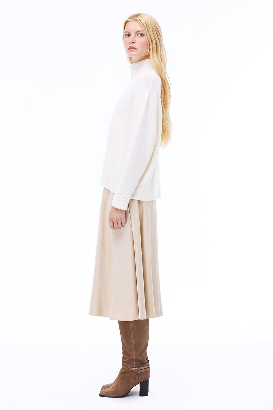 Triko Knit Pullover Offwhite 0028