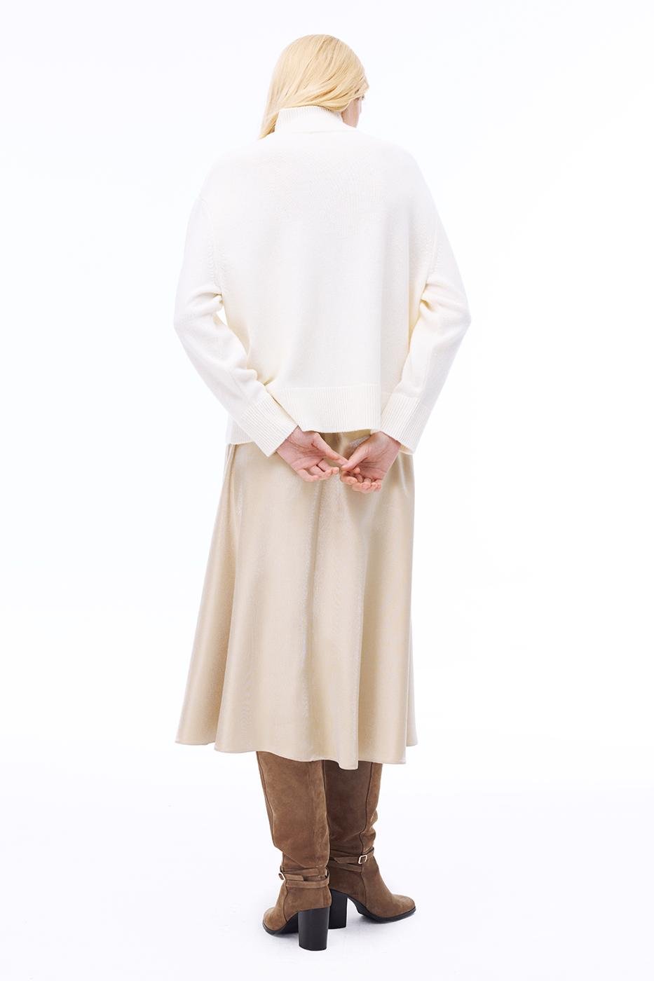 Triko Knit Pullover Offwhite 0028