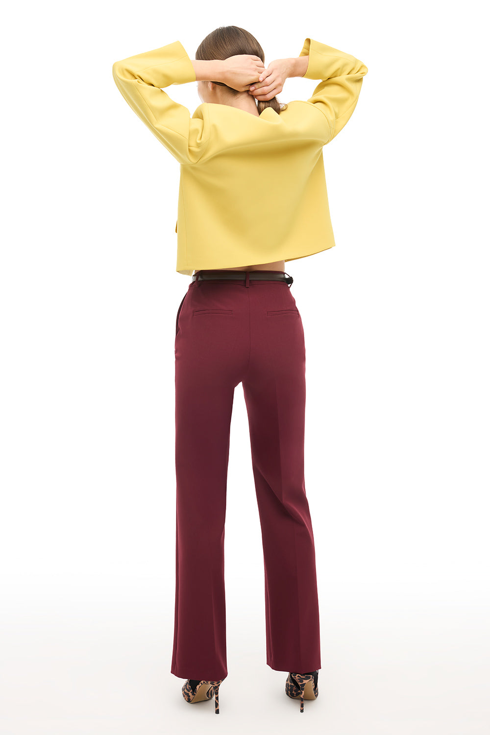 Stars Pantallona Burgundy 2032