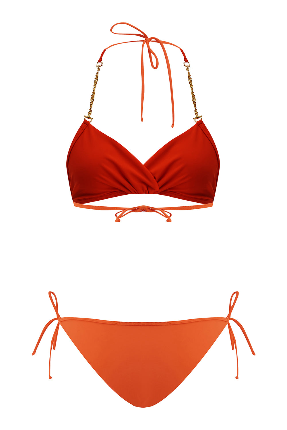 Bikini Set Portokalli 0016
