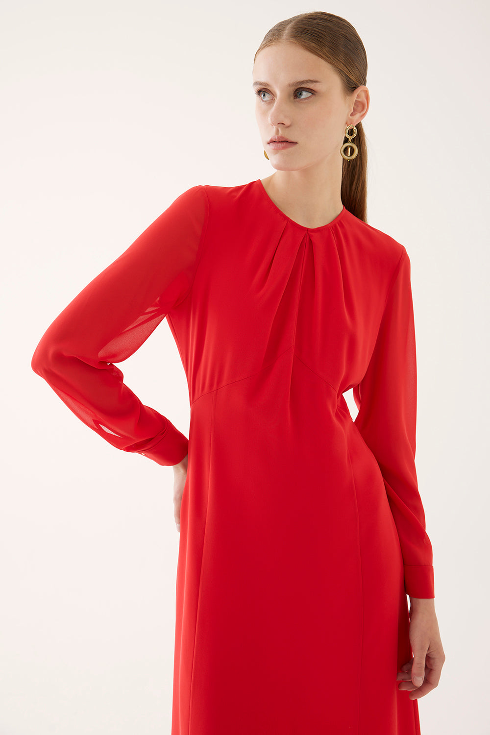 Dixie Fustan I Kuq 3242