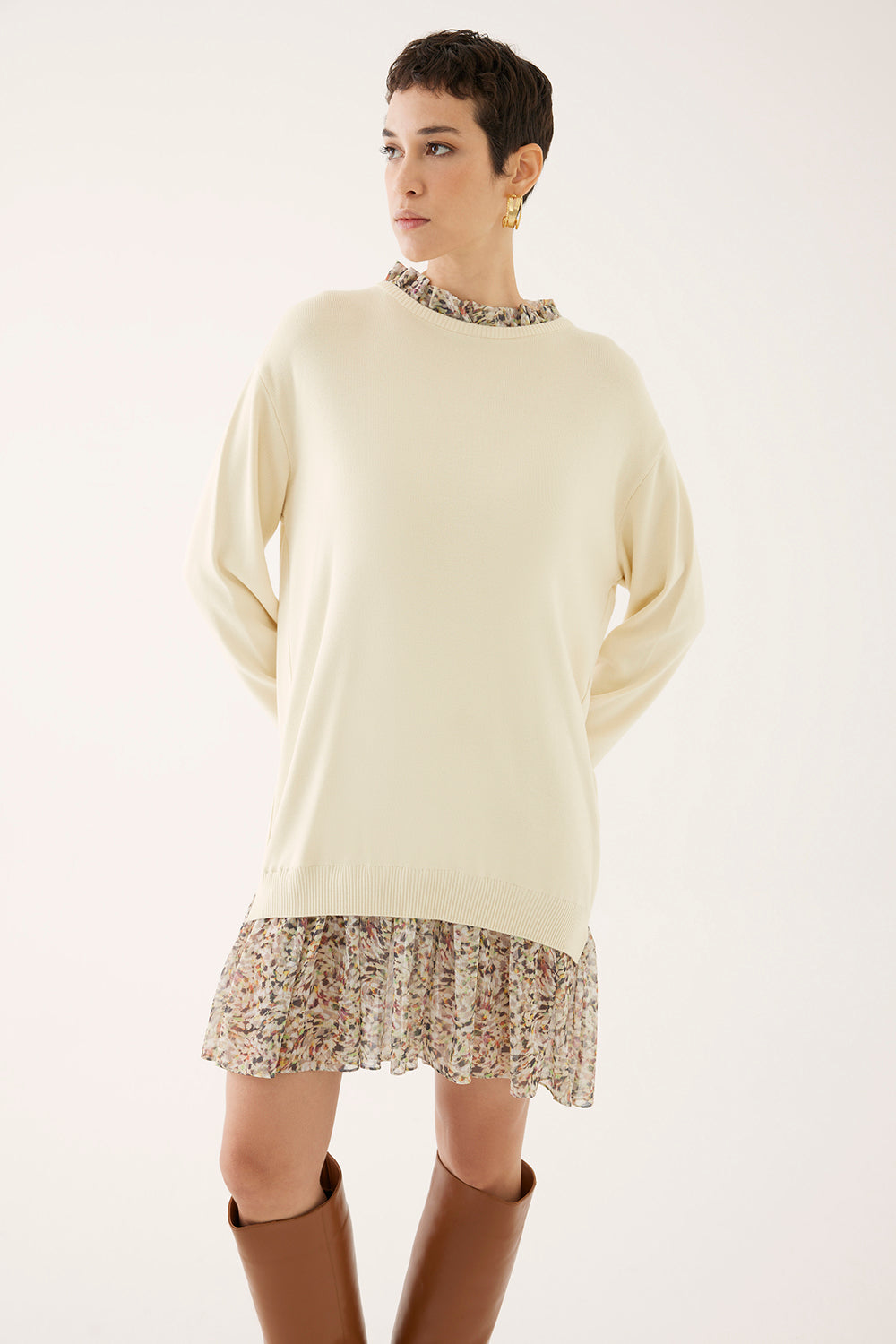 ILLAS TRIKO FUSTAN OFFWHITE 0128