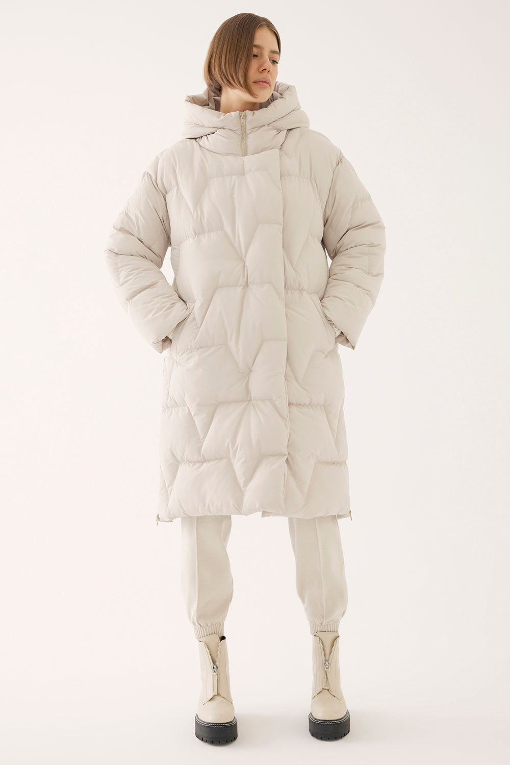 Jayla Jakne Mont Offwhite 0638