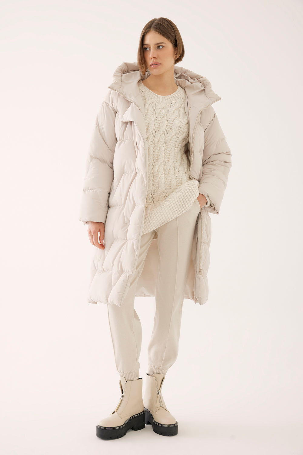 Jayla Jakne Mont Offwhite 0638