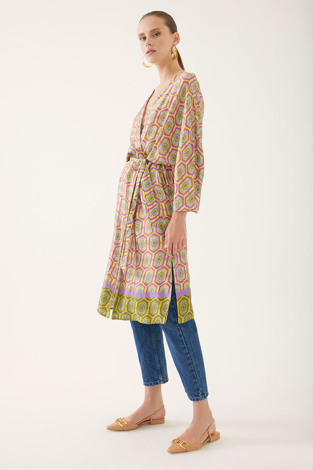 Beauty Kimono Shumë Ngjyrëshe 0012