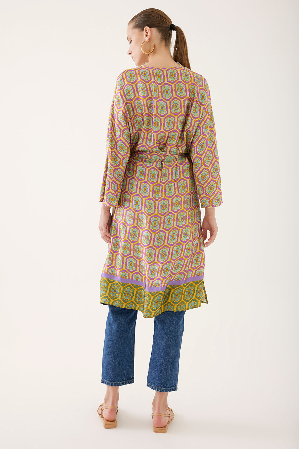 Beauty Kimono Shumë Ngjyrëshe 0012