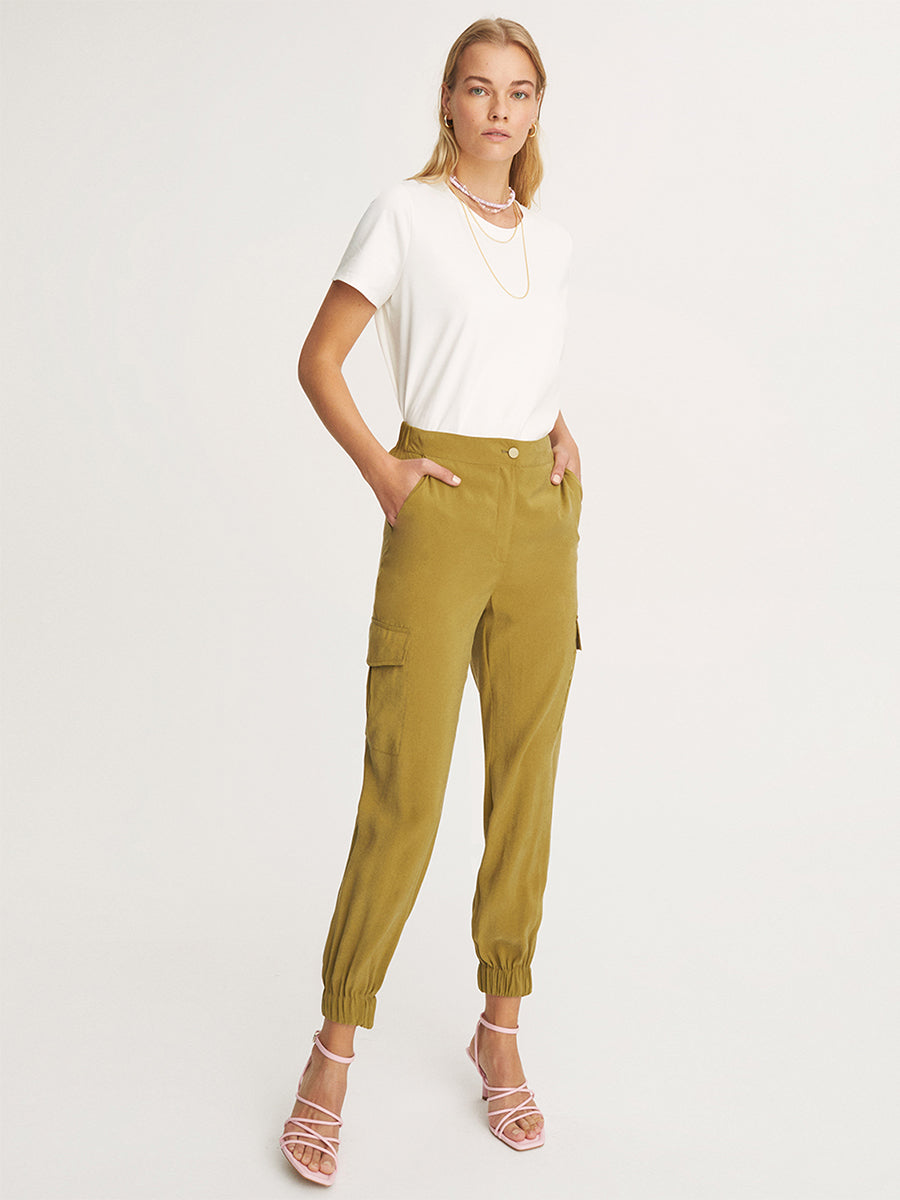 Amys Pantallona Olive 1449