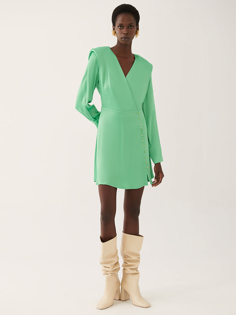 Angely Fustan I Gjelbër Apple Green 2922