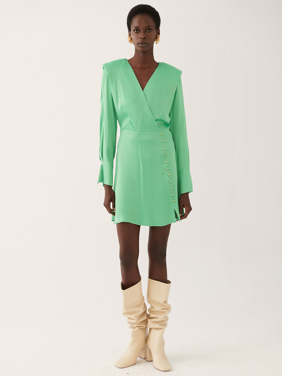 Angely Fustan I Gjelbër Apple Green 2922