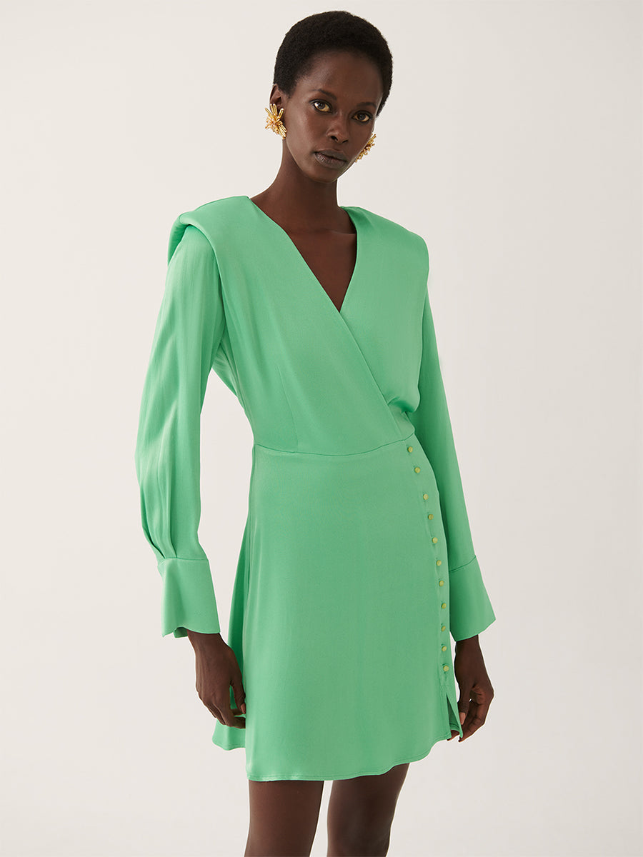 Angely Fustan I Gjelbër Apple Green 2922