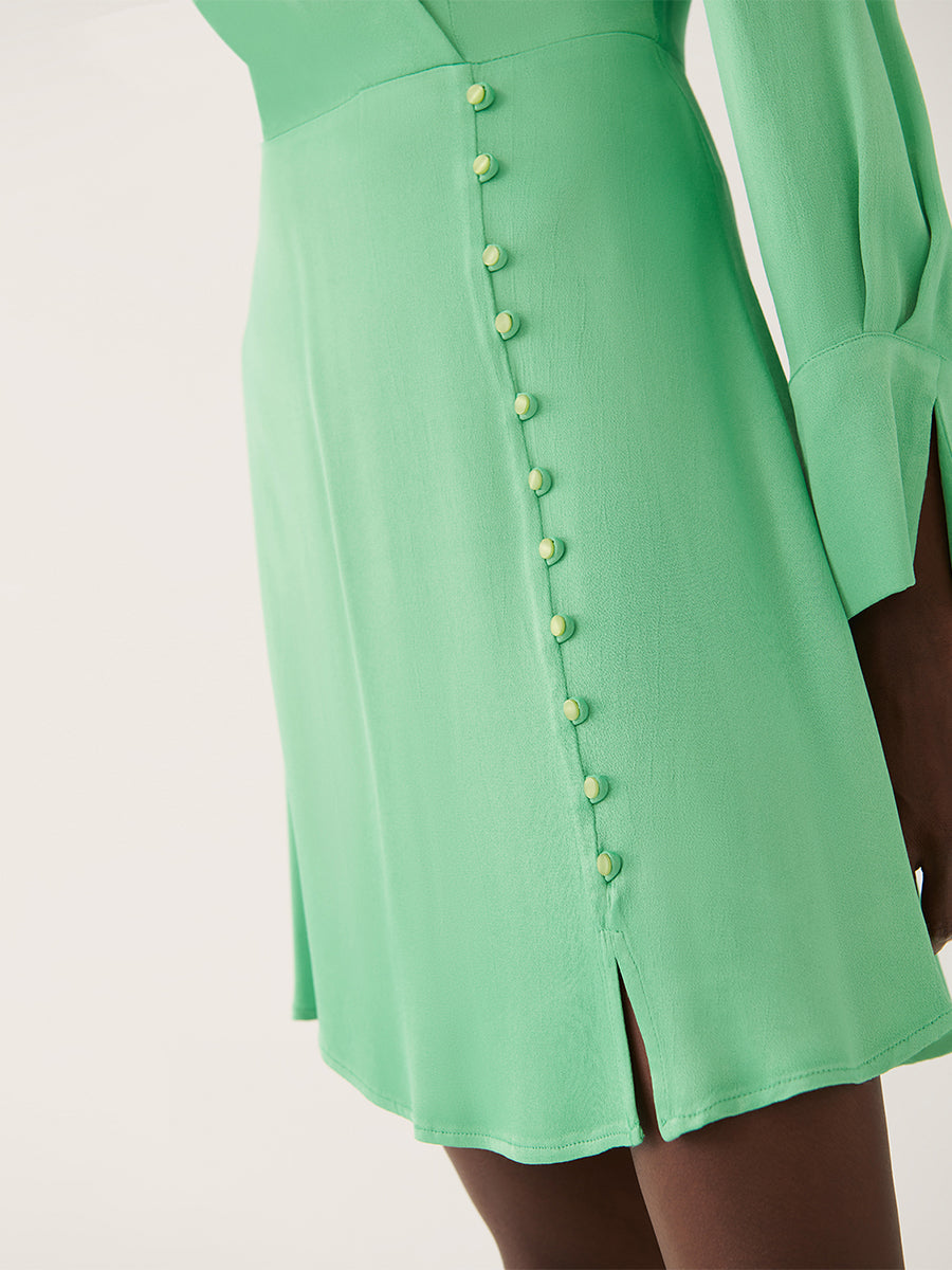 Angely Fustan I Gjelbër Apple Green 2922