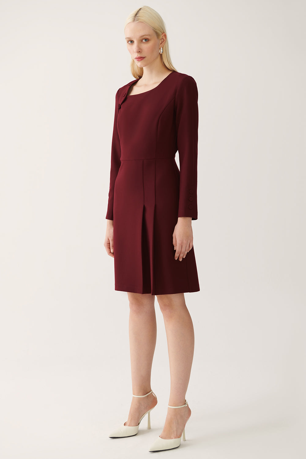 Derians Fustan Burgundy 2936