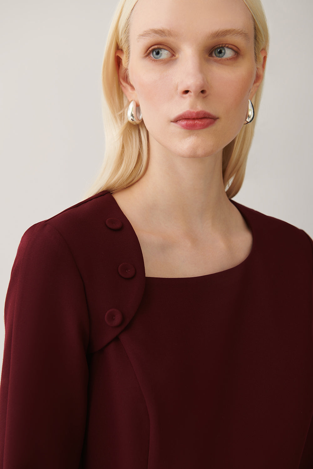 Derians Fustan Burgundy 2936