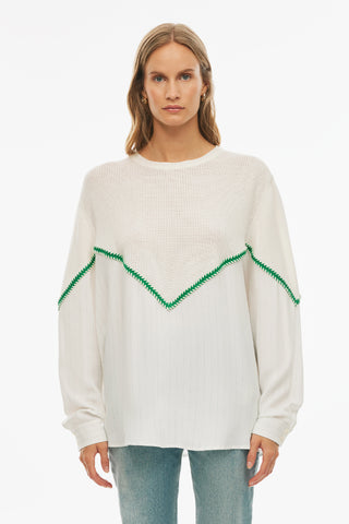 Illas Triko Bluzë Offwhite 0763