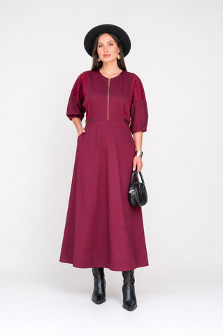 Fustan Burgundy 1456