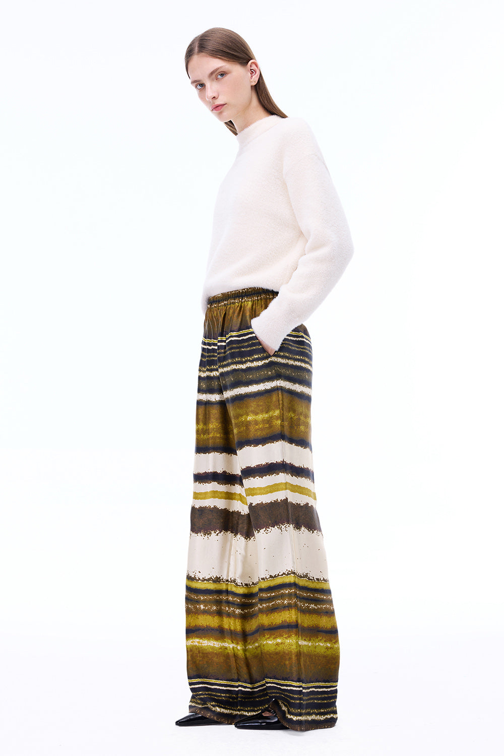 Triko Bluzë Triko Ecru 0005