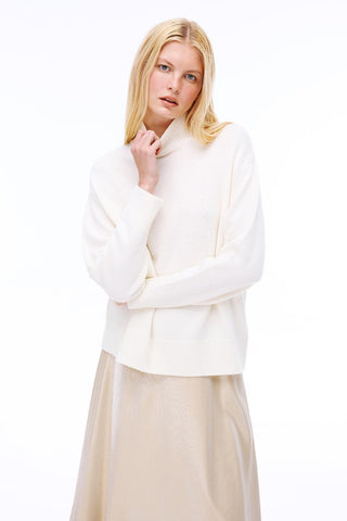 Triko Knit Pullover Offwhite 0028