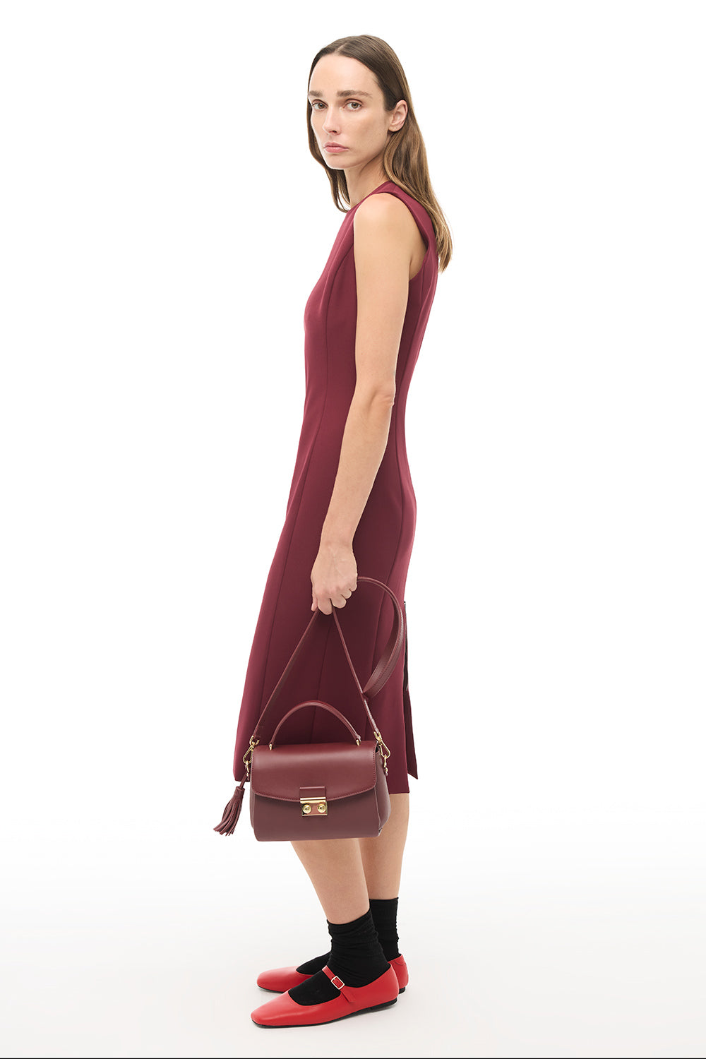 Stars Fustan Burgundy 4077