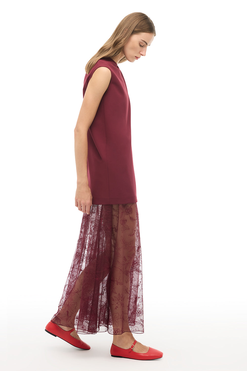 Stars Fustan Burgundy 4082