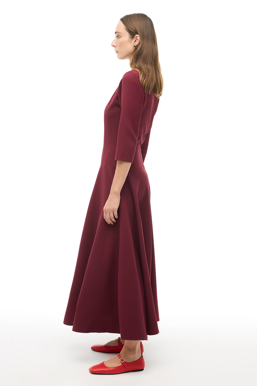 Stars Fustan Burgundy 5016