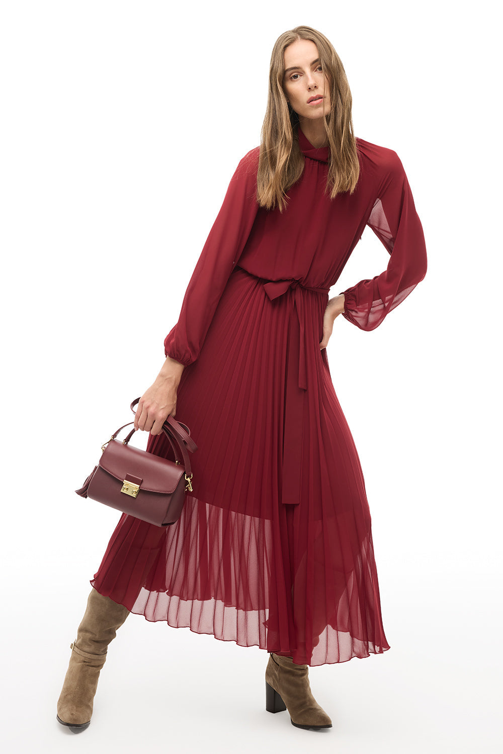 Erget Fustan Burgundy 5032