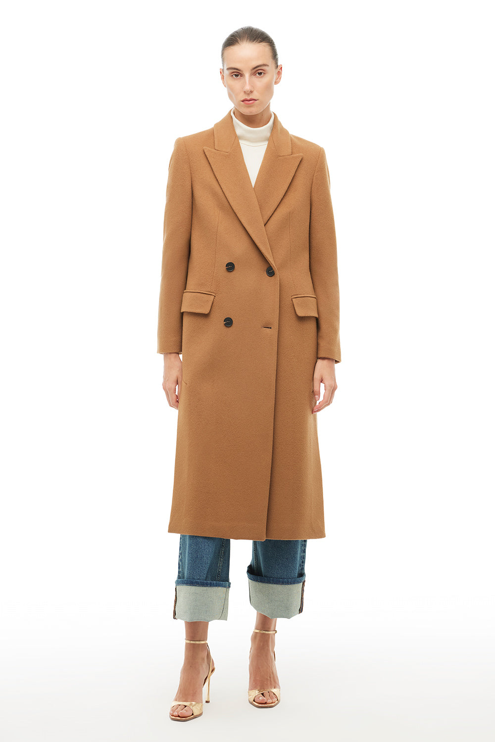 Abas Pallto Camel 0960