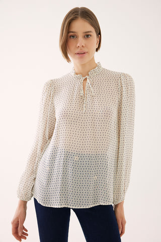 Chester Bluze E Bardhë Kaltër E Mbyllët 2907