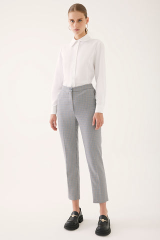 Fiona Pantallona Të Bardhë & Kaltër E Mbyllët 1707