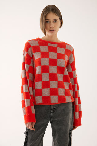 Illas Triko Bluzë Portokalli 0688