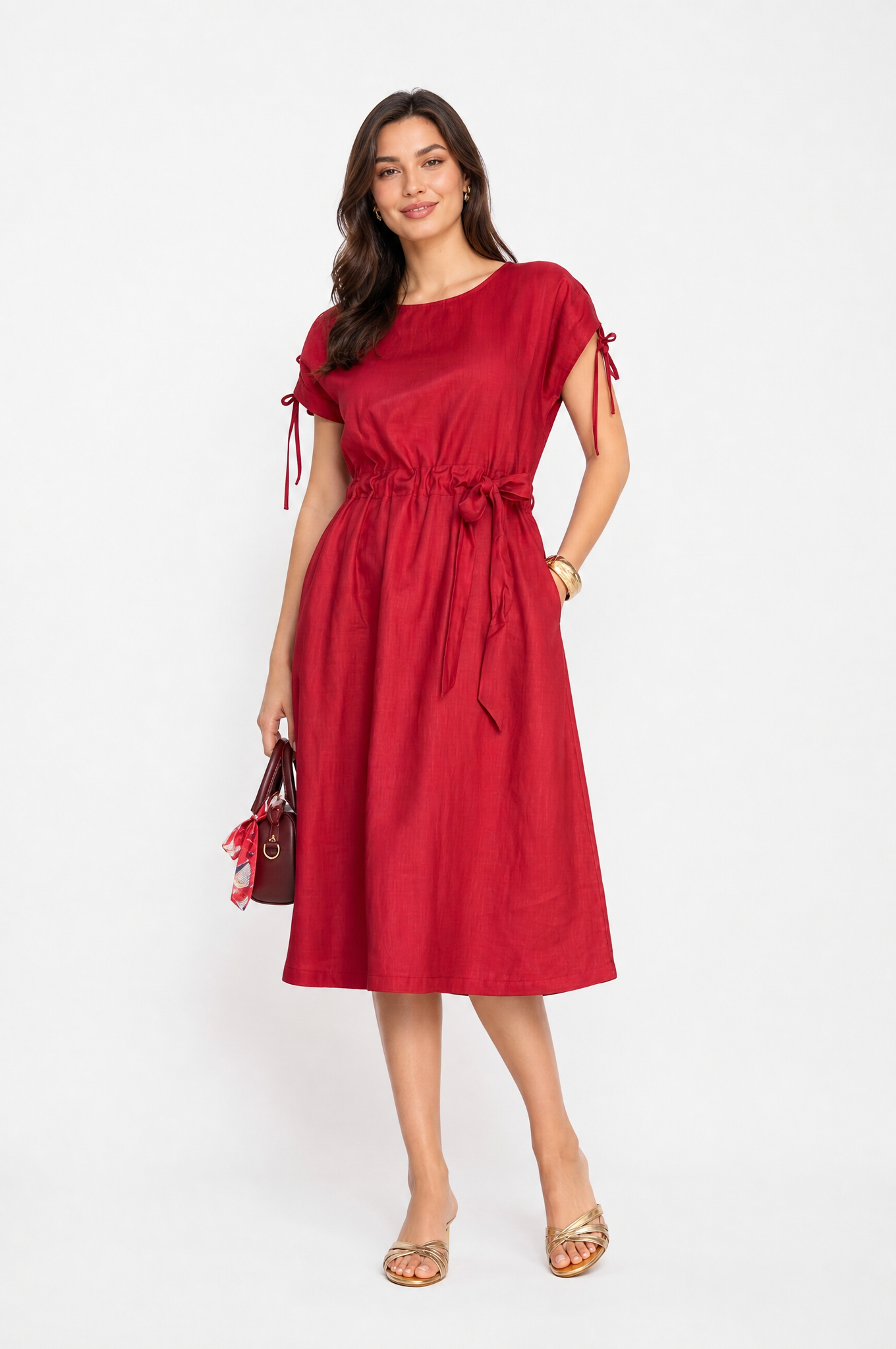 Fustan Burgundy 1127