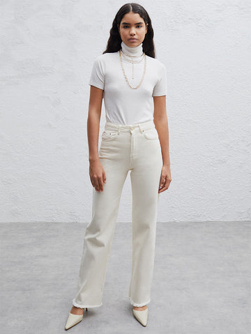 Lennert Pantallona Ecru 1411