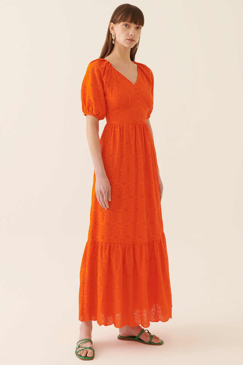 Хеино фустан од портокал 3075