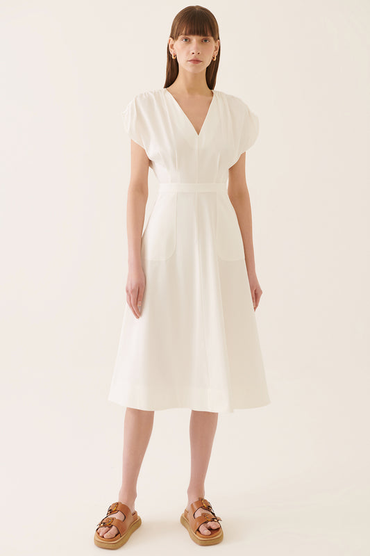 Елинса бел фустан 3078