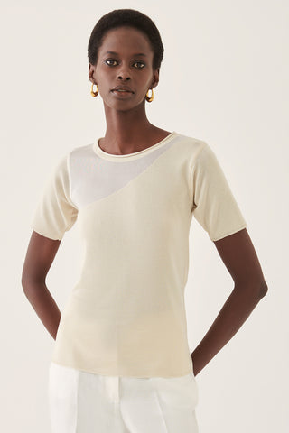 Illas Triko Bluzë Bardhë 0665