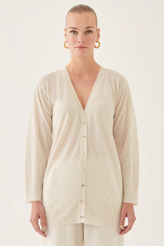 Illas Triko Cardigan Bezhë 0317